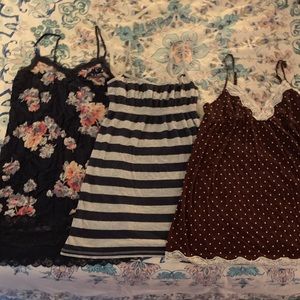 3 AERIE SLIP DRESS SLEEPWEAR XS
